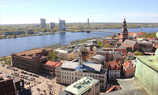 283-Собор св. Петра, Смотровая площадка, Рига